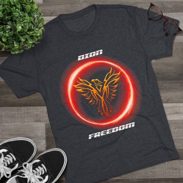 "Freedom" Unisex Tri-Blend Crew Tee - Image 11