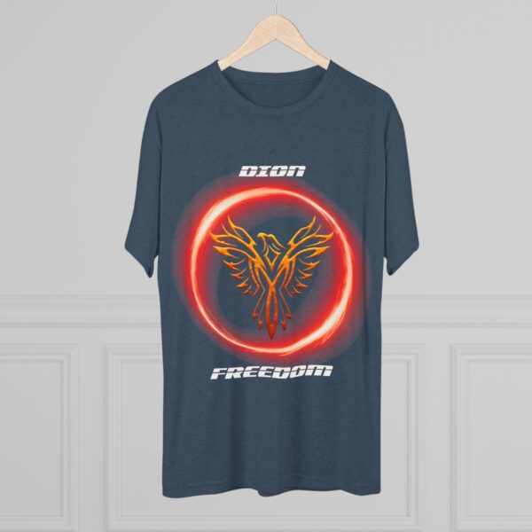 "Freedom" Unisex Tri-Blend Crew Tee - Image 8