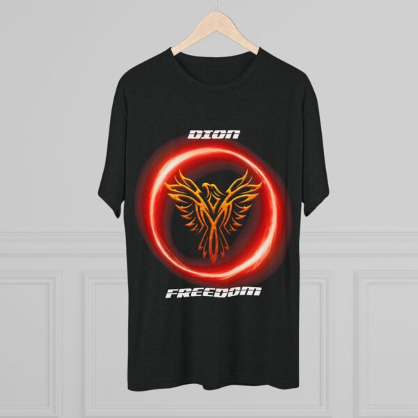 "Freedom" Unisex Tri-Blend Crew Tee - Image 4